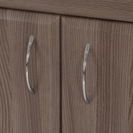 Leziter Dulap inferior Bianco 130 fără chiuvetă, ulm rauna cu blat sonoma [3]