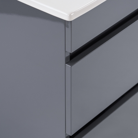 Leziter Dulap inferior Cube 80 cu lavoar [3]