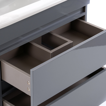 Leziter Dulap inferior Cube 80 cu lavoar [4]