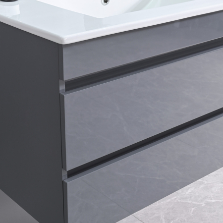 Leziter Dulap inferior Cube 80 cu lavoar [7]