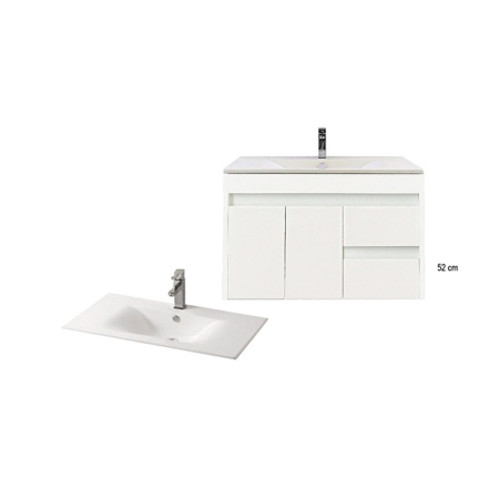 Leziter Dulap inferior Luna 80 cu lavoar [1]