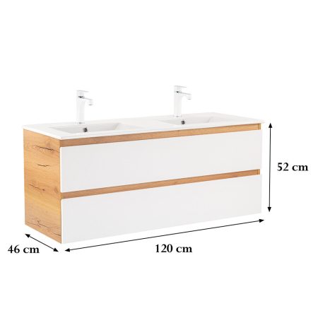 Leziter Dulap inferior Vario Forte 120 cu lavoar [2]