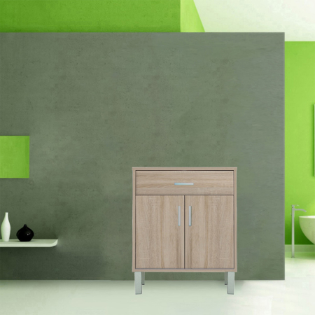 Leziter Dulap jos Nerva 60 cu 2 uși, 1 sertar, stejar Sonoma [3]