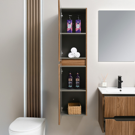 Leziter Dulap lateral Trent maro, montat pe perete [3]