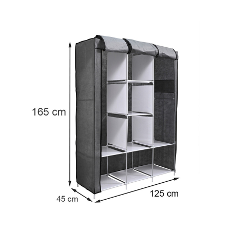 Leziter Dulap LGSZ-04 gri [2]