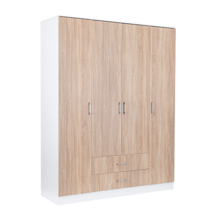 Leziter Dulap Miami 160x205 cm stejar sonoma-alb [4]
