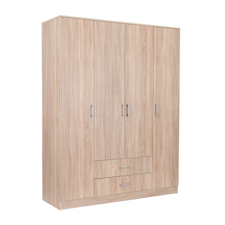 Leziter Dulap Miami 160x205 cm stejar sonoma-stejar sonoma [4]