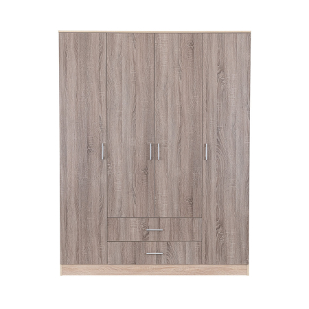 Leziter Dulap Miami 160x205 cm stejar York-stejar Sonoma [2]