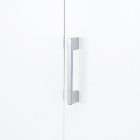 Leziter Dulap Miami 80x205 cm alb-stejar sonoma [5]