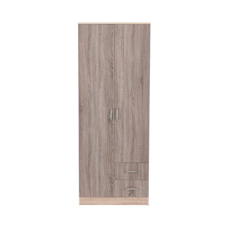 Leziter Dulap Miami 80x205 cm stejar York-stejar Sonoma [2]