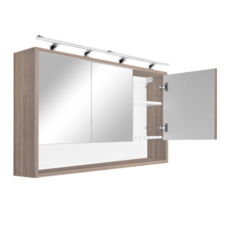 Leziter Dulap superior cu oglindă Luna 120, ulm Rauna [1]