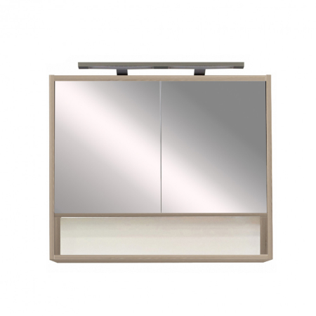 Leziter Dulap superior cu oglindă Luna 80, stejar Sonoma [2]