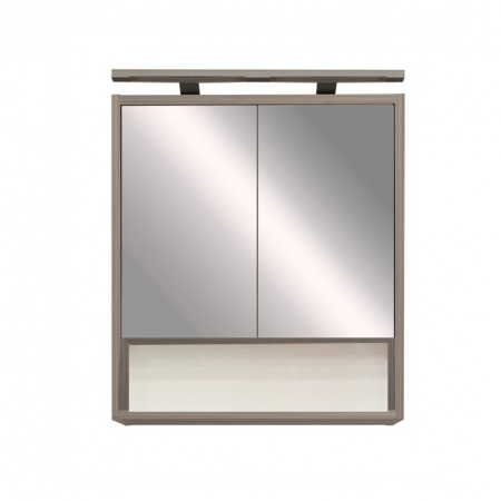 Leziter Dulap suspendat cu oglindă Luna 60, ulm Rauna [2]