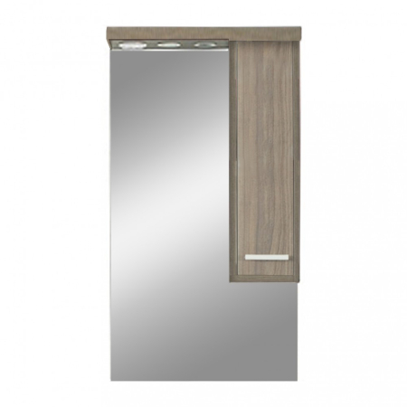 Produse temporar indisponibile - Leziter Dulap suspendat cu oglindă Nerva 55 cm, ulm Rauna