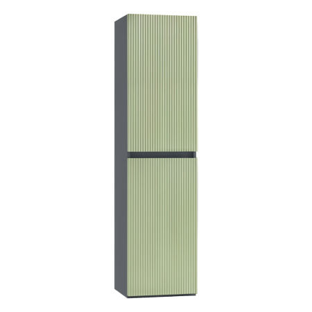 Dulap baie suspendat - Leziter Dulap suspendat Trent gri antracit-verde fistic