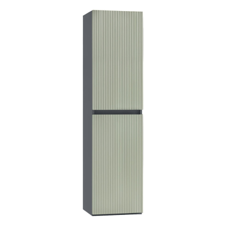 Dulap baie suspendat - Leziter Dulap suspendat Trent gri antracit-verde-oliv