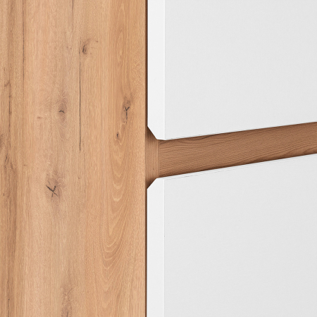 Leziter Dulap suspendat Vario Forte 35 stejar-alb [5]