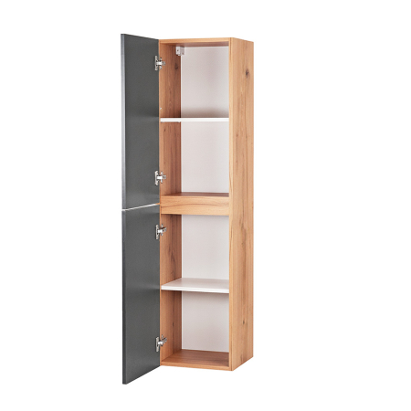 Leziter Dulap suspendat Vario Trim 35 stejar-antracite [3]