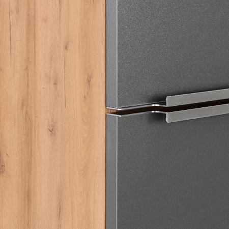 Leziter Dulap suspendat Vario Trim 35 stejar-antracite [5]