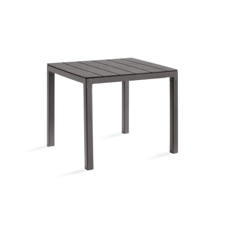 Produse temporar indisponibile - Leziter Evan masă de grădină din plastic cappuccino