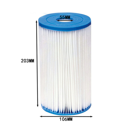 Leziter Filtru de hârtie pentru rotitoarele Bestway III-Intex de tip A/C [1]