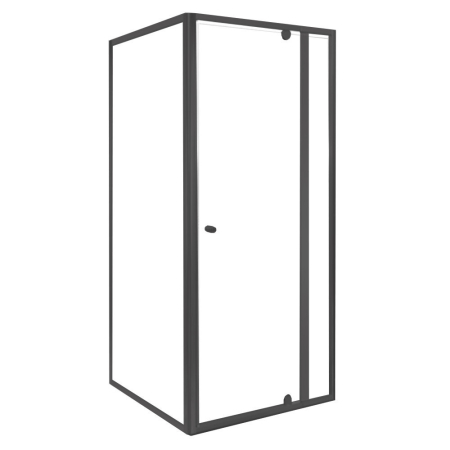 Baie - Leziter Flexi 80x80 cm cabină de duș unghiulară montată pe colț, fără tavă de duș