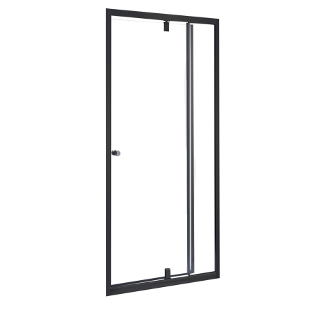Ușă de duș cu un canat - Leziter Flexi ușă de duș reglabilă 76-91x185 cm negru