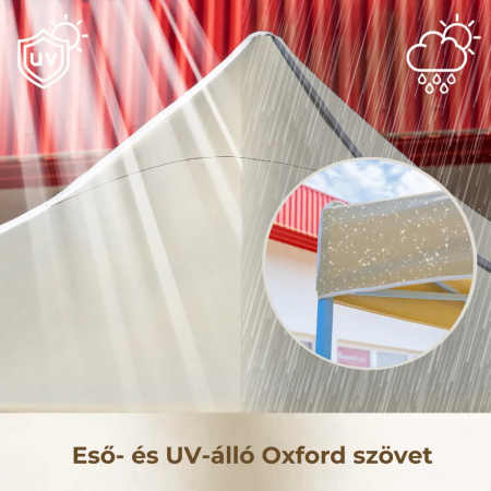 Leziter Foișor de grădină pliabil 3x6 m [2]