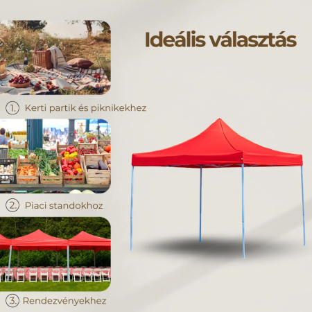 Leziter Foișor pliabil de grădină 3x3 m [1]