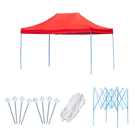 Produse temporar indisponibile - Leziter Foișor pliabil de grădină 3x4 m