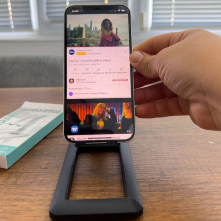 Leziter Foldix Suport pliabil pentru telefonul mobil [1]