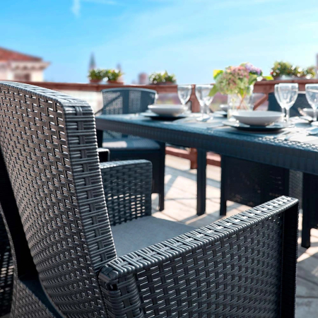 Leziter Fotoliu din ratan artificial Lima [6]