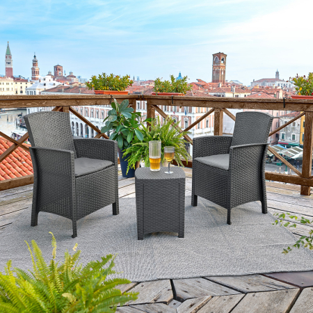 Leziter Fotoliu din ratan artificial Lima [8]