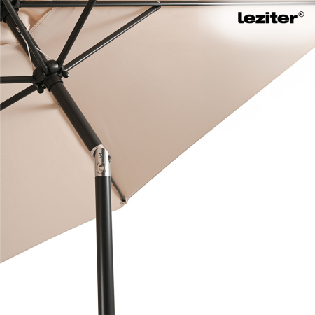Leziter Gina parasol de grădină bej 300 cm [6]