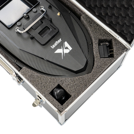 Leziter Hrănirea barca sac negru 53x34x24 cm [5]