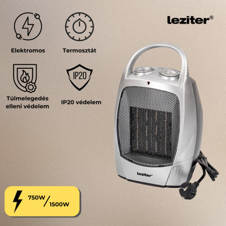 Leziter Încălzitor ceramic electric Loa 750W/1500W [5]