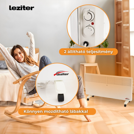 Leziter Încălzitor electric Asama 1250W/2500W [3]