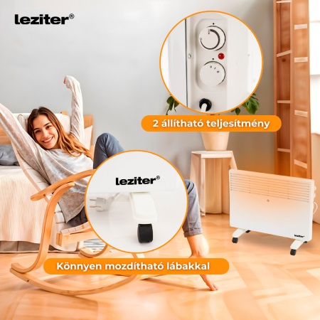 Leziter Încălzitor electric Asama 750W/1500W [3]