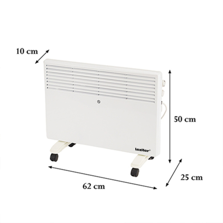 Leziter Încălzitor electric Asama 750W/1500W [2]