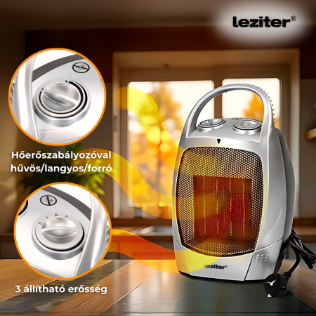 Leziter Încălzitor ceramic electric Loa 750W/1500W [3]