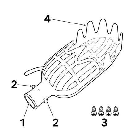 Accesorii grădină - Leziter Instrument de cules fructe Kuster