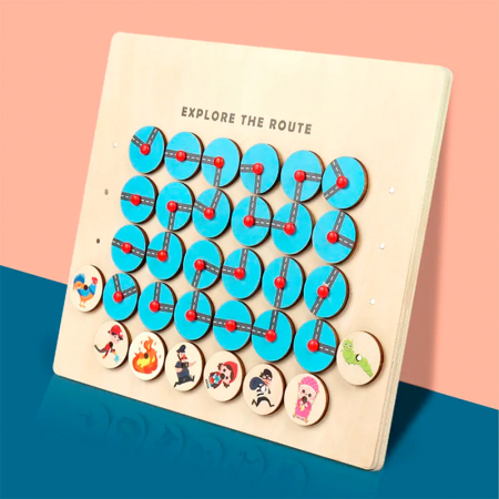 Leziter Joc de gândire labirint în pădure [3]