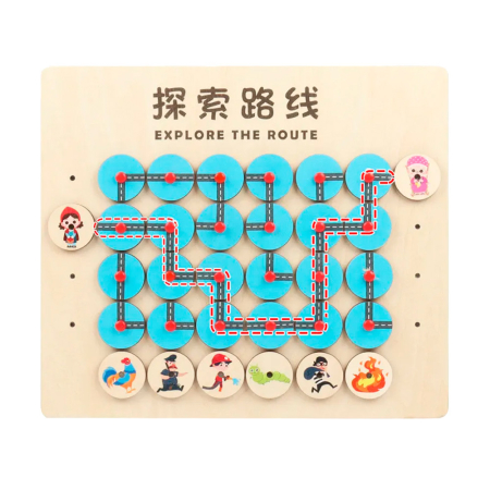 Jucării lemn - Leziter Joc de gândire labirint în pădure