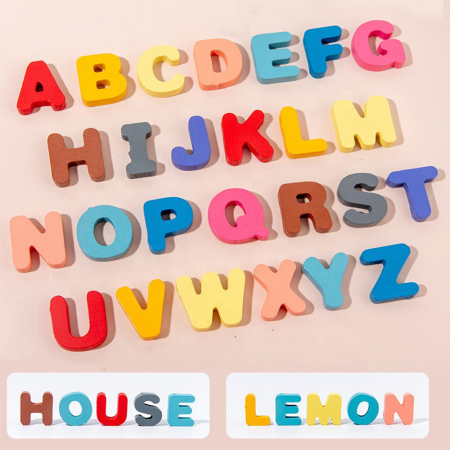 Leziter Jucărie Montessori din lemn educativă, cu potrivire logaritmică a formelor [5]