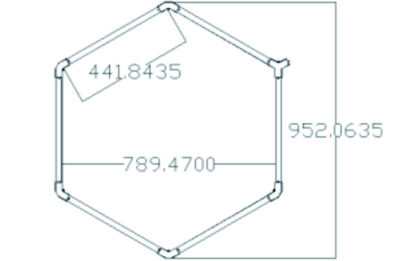 Leziter Lampă de tavan tip fagure Sky Light SKL02 6500K [2]