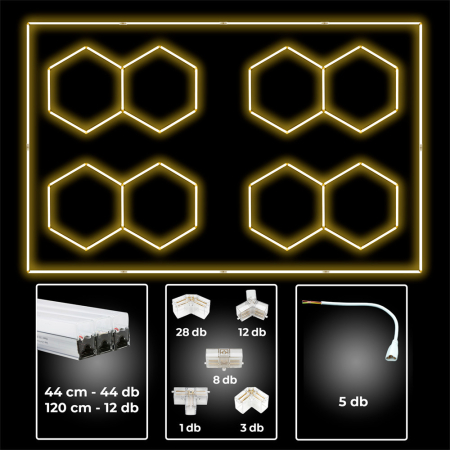 Produse temporar indisponibile - Leziter Lampă de tavan tip fagure Sky Light SKL03 3300K