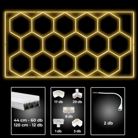 Produse temporar indisponibile - Leziter Lampă de tavan tip fagure Sky Light SKL05 3300K