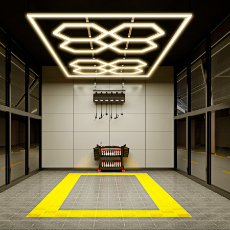 Leziter Lampă de tavan tip fagure Sky Light SKL07 3300K [1]