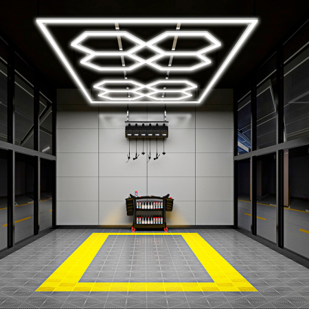 Leziter Lampă de tavan tip fagure Sky Light SKL08 6500K [1]