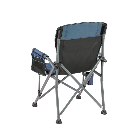 Leziter Leziter Scaun de pescuit Comfort cu braț și suport pentru pahare albastru [3]